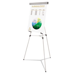 Telescoping Easel, 3-Leg, Heavy-Duty, 28-1/2"x31"x69", SR