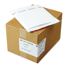 TuffGard Mailers, Cushioned, 8-1/2"x12", 25/CT, White