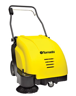 SWB 26/8 WALK BEHIND BATTERY SWEEPER (W/ AGM BATTERIES)