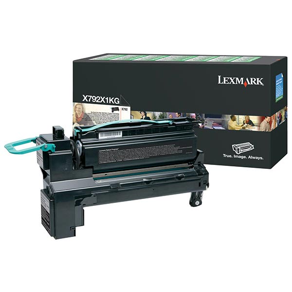 Genuine OEM Lexmark X792X1KG Extra High Yield Black Return Program Toner (20000 Page Yield)