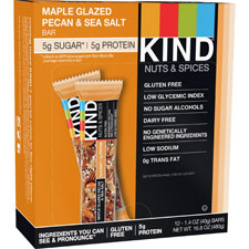 Maple Glazed Pecan/Sea Salt, 1.4oz., 12/BX