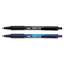 Retractable Ballpoint Pen, Med Pt, 36/CT, Blue Barrel/Ink