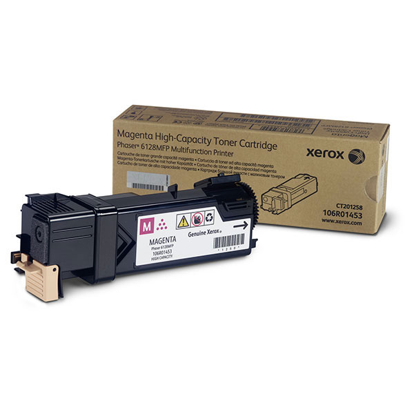 Genuine OEM Xerox 106R01453 Magenta Toner Cartridge (2500 page yield)