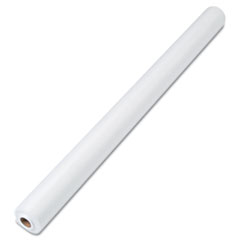 Linen Banquet Roll, Soft, Non-Woven, Poly, 40"x50', White