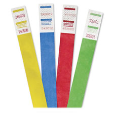 75513, LANYARDS,WRSTBND,500PK,BE