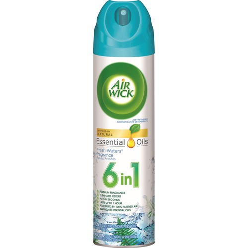 Air Freshener, Aerosol, 8oz., Fresh Waters Scent