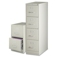 60655, 2-Drawer Vertical File, w/ Lock, 