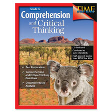 Comprehension And Critical Thinking Book, w/CD, Grade 6