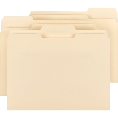 File Folder, Letter, 9.5 pt, 1/3 Cut, 3/4" Exp., 150/BX, MLA