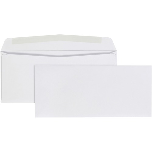 Business Envelopes,Regular,No 9,3-7/8"x8-7/8",500/BX,WE