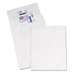 Tyvek Open-End Jumbo Mailers,Plain,14-1/4"x20",25/BX,White
