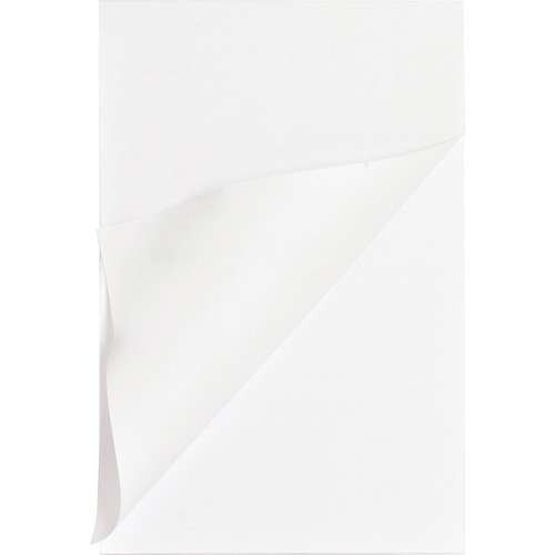 Memo Pads, Unruled, 15lb., 4"x6", 100 Sheets, White