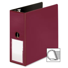 BINDER,D-RING,LBLHLDR,5",RD