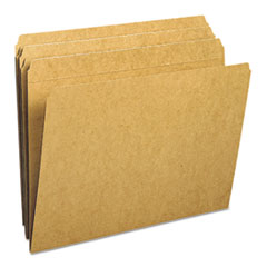 Top Tab Folder,2-Ply,11 pt, Straight Cut,Letter,100/BX,KFT