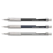 Graphgear 500 Pencils, Refillable, .9mm, Gray