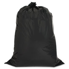 Heavy-Duty Trash Bags,2.5 Mil,42 Gallon,33"x48",20/PK,Black