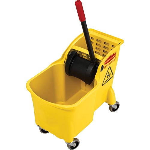 Mop Bucket Combo,Wringer,31 Qt,13-1/4"x22-5/8"x32-1/4",YW