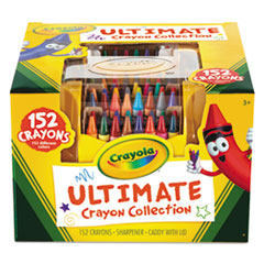 Ultimate Crayon Collection, Non-Toxic, 152/BX, Assorted