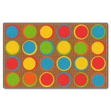 Sitting Spots Seating Rug, 10'9x13'2, Multi