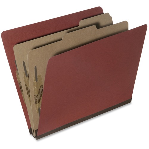 Classification Folder,25 Pt.,6 Part,2 Dvdr,Ltr.,10/BX,ERR