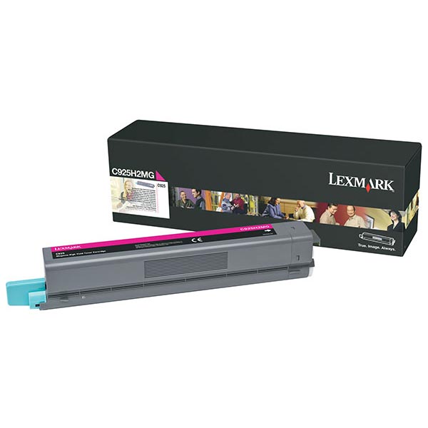 Genuine OEM Lexmark C925H2MG High Yield Magenta Toner (7500 Page Yield)