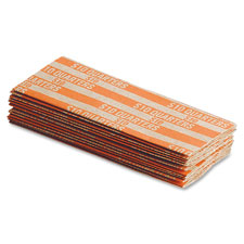 Flat Coin Wrappers, Pennies, 1000/BX, Red