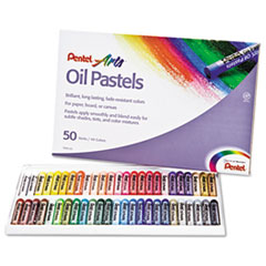PASTELS, OIL, SET, 50 CT