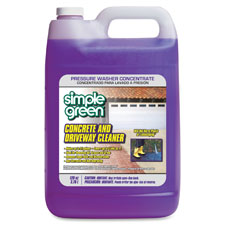 Concrete/Driveway Cleaner, 1Gal, Clear