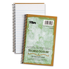 Second Nature Notebook,1-Sub,8"x5",Narrow Rule,80/SH,WE