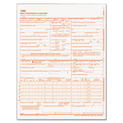 CMS 1500 Claim Form,Laser,20 lb,8-1/2"x11",250/PK,8PK,WE