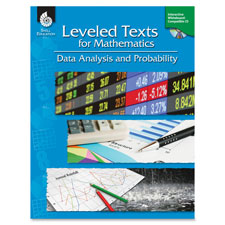 Leveled Texts,w/CD,Math,Data Analysis/Probability,Grade 3-12