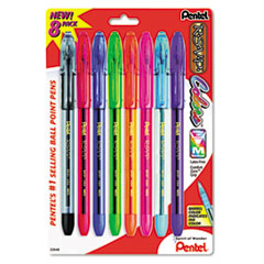 PEN,RSVP,BP,COLORS,MED,8PK