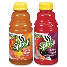 V8 Splash Juice Drinks, 16oz, 12/PK, Tropical Blend