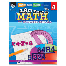 Teachers Aid Book,180 Days of Math, GR 4