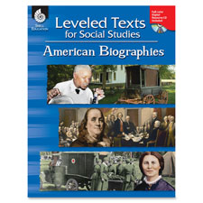 Leveled Texts,w/CD,Soc Studies,American Bio,Grade 1-8