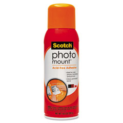 Adhesive Spray, Photo Mount, 10.3 oz, Clear