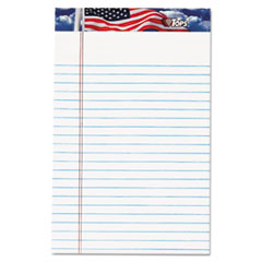 Writing Pad, Jr. Lgl Rld, 5"x8", 50 Shts, White