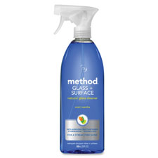 Glass/Surface Natural Glass Cleaner, 28oz., Mint, LTBE