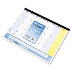 Desk/Wall Pad,13 Months Jan-Jan, 1MPP, 22"x17", BK Headband