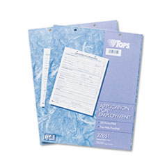 FORM,EMPLOYMENT APPL,8.5X11