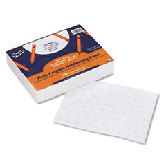 Multi-Program Handwriting Papers, 10-1/2"x8", 5/8" Ruled