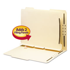 Self-Adhesive Dividers,w/Fastener,Letter,25/PK,Manila