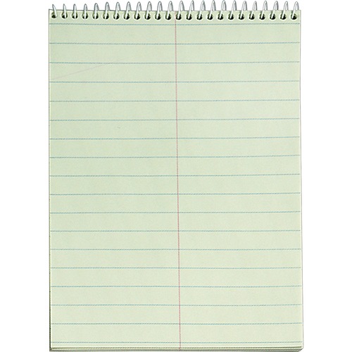 Steno Book, Gregg Rule, 60 Sheets/PD, 6"x9", 12/PK, GN Tint