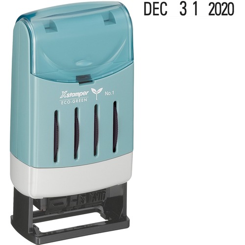 Line Daters, Prints Month/Date/Year, Large,1"x5/32", BK