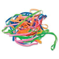 PlastiBands, Assorted Sizes, 200/BX, Assorted
