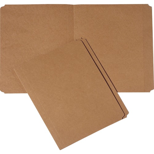 File Folder,No fastener,Straight Cut, Letter, 100/PK, KrfBN