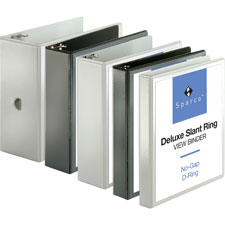 BINDER,VW,DELUXE,SLNT,4",BK