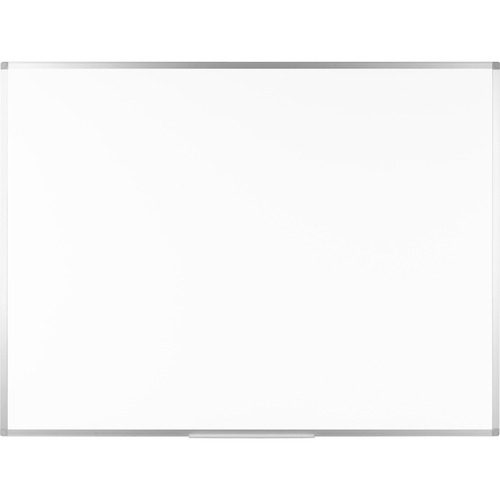 Bi-silque  Dry-Erase Board, Magnetic, 36"Wx48"Lx1/2"H, AM Frame