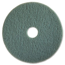 High-Speed Floor Pads, 20", 5/CT, Aqua