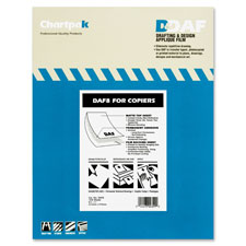 Drafting Film, Permanent, Matte, 8-1/2"x11",100/PK